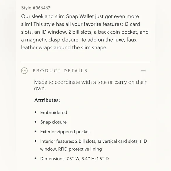 NWT SPARTINA Small Snap Wallet Callawassie Pineapple **ONLY 1 LEFT** - Picture 4 of 8